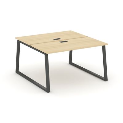 Style Project Fusion SN-6T1.DRS-002 (Акация лорка/Антрацит) Рабочая станция двухсторонняя