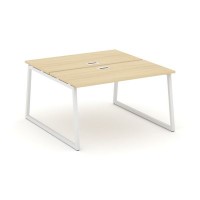 Style Project Fusion SN-4T1.DRS-011 (Акация лорка/Белый) Рабочая станция двухсторонняя