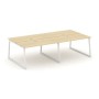 Style Project Fusion SN-4T1.DRS-041 (Акация лорка/Белый) Рабочая станция двухсторонняя