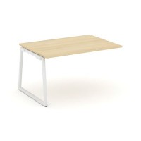 Style Project Fusion SN-4T1.NSPRG-004.3 (Акация лорка/Белый) Проходной наборный элемент переговорного стола