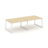 Style Project Fusion SN-4T1.SPRG-042 (Акация лорка/Белый) Стол переговорный