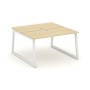 Style Project Fusion SN-5T1.DRS-014 (Акация лорка/Белый) Рабочая станция двухсторонняя