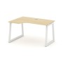 Style Project Fusion SN-5T1.SPA-022(L) (Акация лорка/Белый) Стол рабочий эргономичный