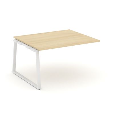 Style Project Fusion SN-6T1.NSPRG-033.3 (Акация лорка/Белый) Проходной наборный элемент переговорного стола