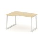 Style Project Fusion SN-6T1.SPA-002(L) (Акация лорка/Белый) Стол рабочий эргономичный