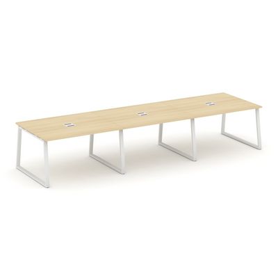 Style Project Fusion SN-6T1.SPRG-052 (Акация лорка/Белый) Стол переговорный