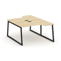 Style Project Fusion SN-4T1.DRPA-021 (Акация лорка/Черный) Рабочая станция эргономичная