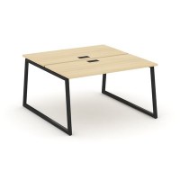 Style Project Fusion SN-4T1.DRS-002 (Акация лорка/Черный) Рабочая станция двухсторонняя