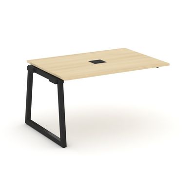 Style Project Fusion SN-5T1.NSPRG-002 (Акация лорка/Черный) Проходной наборный элемент переговорного стола