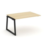 Style Project Fusion SN-5T1.NSPRG-002.3 (Акация лорка/Черный) Проходной наборный элемент переговорного стола