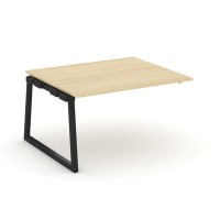 Style Project Fusion SN-5T1.NSPRG-032.3 (Акация лорка/Черный) Проходной наборный элемент переговорного стола