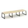 SN-5T1.SPRG-053.3 Стол для переговоров, ЛДСП акация лорка, металл черный