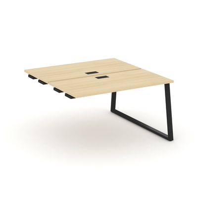 Style Project Fusion SN-6T1.DPRS-003 (Акация лорка/Черный) Стол приставка к опорным элементам