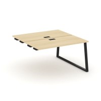 Style Project Fusion SN-6T1.DPRS-012 (Акация лорка/Черный) Стол приставка к опорным элементам