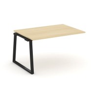 Style Project Fusion SN-6T1.NSPRG-002.3 (Акация лорка/Черный) Проходной наборный элемент переговорного стола