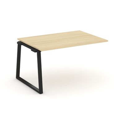 Style Project Fusion SN-6T1.NSPRG-002.3 (Акация лорка/Черный) Проходной наборный элемент переговорного стола