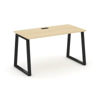 SN-6T1.SP-025 (Акация лорка/Черный) Стол письменный
