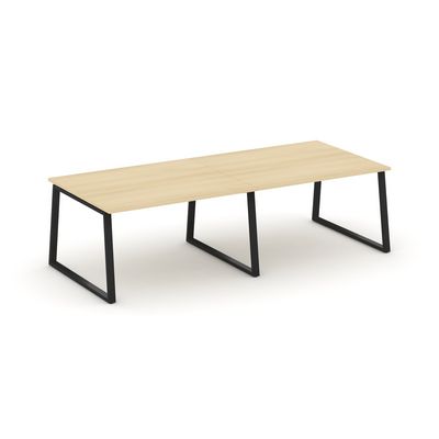 Style Project Fusion SN-6T1.SPRG-042.3 (Акация лорка/Черный) Стол переговорный