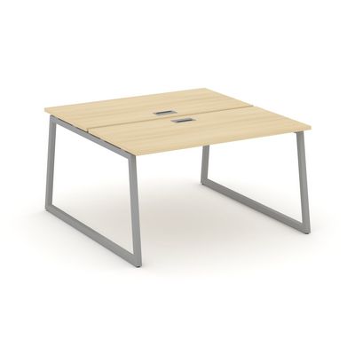 Style Project Fusion SN-4T1.DRS-001 (Акация лорка/Серый) Рабочая станция двухсторонняя