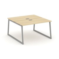 Style Project Fusion SN-4T1.DRS-014 (Акация лорка/Серый) Рабочая станция двухсторонняя