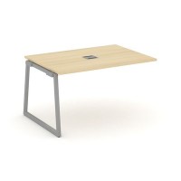 Style Project Fusion SN-4T1.NSPRG-002 (Акация лорка/Серый) Проходной наборный элемент переговорного стола