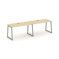 Style Project Fusion SN-4T1.ORS-011 (Акация лорка/Серый) Рабочая станция односторонняя