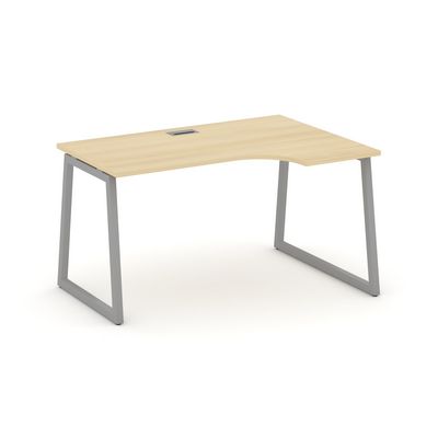 Style Project Fusion SN-4T1.SPA-002(R) (Акация лорка/Серый) Стол рабочий эргономичный