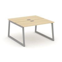 Style Project Fusion SN-5T1.DRS-012 (Акация лорка/Серый) Рабочая станция двухсторонняя