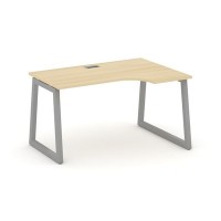 Style Project Fusion SN-5T1.SPA-002(R) (Акация лорка/Серый) Стол рабочий эргономичный