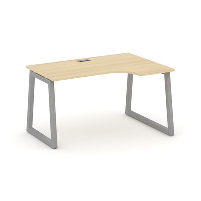 Style Project Fusion SN-5T1.SPA-002(R) (Акация лорка/Серый) Стол рабочий эргономичный