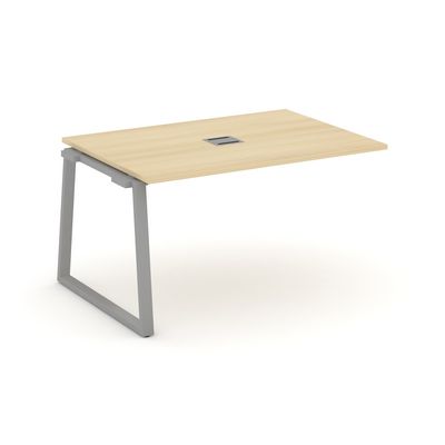 Style Project Fusion SN-6T1.NSPRG-001 (Акация лорка/Серый) Проходной наборный элемент переговорного стола