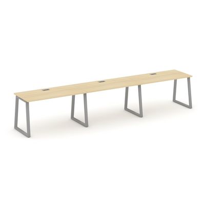 Style Project Fusion SN-6T1.ORS-032 (Акация лорка/Серый) Рабочая станция односторонняя