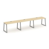 Style Project Fusion SN-6T1.ORS-044 (Акация лорка/Серый) Рабочая станция односторонняя