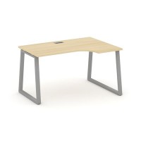 Style Project Fusion SN-6T1.SPA-001(R) (Акация лорка/Серый) Стол рабочий эргономичный