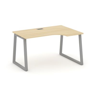 Style Project Fusion SN-6T1.SPA-002(R) (Акация лорка/Серый) Стол рабочий эргономичный