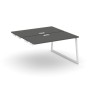 Style Project Fusion SN-4T1.DPRS-024 (Антрацит/Белый) Стол приставка к опорным элементам