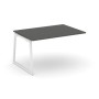 Style Project Fusion SN-4T1.NSPRG-001.3 (Антрацит/Белый) Проходной наборный элемент переговорного стола