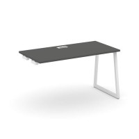 Style Project Fusion SN-4T1.OPRS-001 (Антрацит/Белый) Стол приставка к опорным элементам