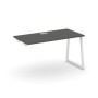 Style Project Fusion SN-4T1.OPRS-011 (Антрацит/Белый) Стол приставка к опорным элементам