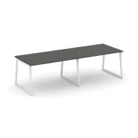 SN-4T1.SPRG-012.3 (Антрацит/Белый) Стол переговорный