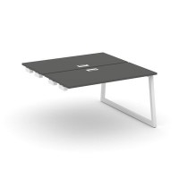 Style Project Fusion SN-5T1.DPRS-014 (Антрацит/Белый) Стол приставка к опорным элементам