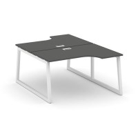 Style Project Fusion SN-5T1.DRPA-001 (Антрацит/Белый) Рабочая станция эргономичная