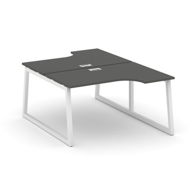 Style Project Fusion SN-5T1.DRPA-001 (Антрацит/Белый) Рабочая станция эргономичная