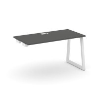 Style Project Fusion SN-5T1.OPRS-002 (Антрацит/Белый) Стол приставка к опорным элементам