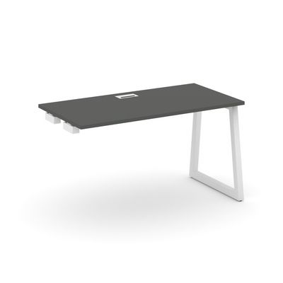 Style Project Fusion SN-5T1.OPRS-003 (Антрацит/Белый) Стол приставка к опорным элементам