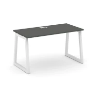 SN-5T1.SP-013 (Антрацит/Белый) Стол письменный