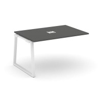 Style Project Fusion SN-6T1.NSPRG-001 (Антрацит/Белый) Проходной наборный элемент переговорного стола