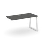 Style Project Fusion SN-6T1.OPRS-011 (Антрацит/Белый) Стол приставка к опорным элементам