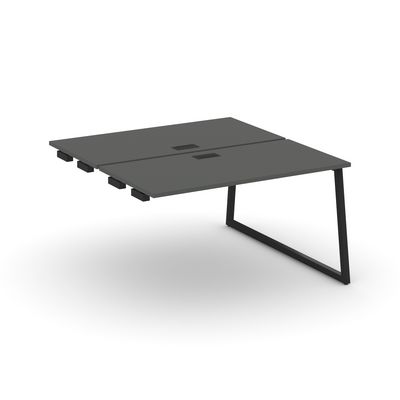 Style Project Fusion SN-4T1.DPRS-003 (Антрацит/Черный) Стол приставка к опорным элементам