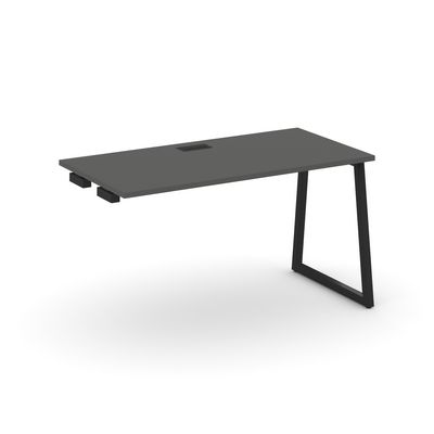 Style Project Fusion SN-4T1.OPRS-002 (Антрацит/Черный) Стол приставка к опорным элементам